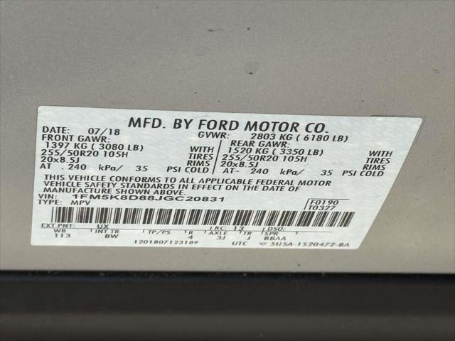 2018 Ford Explorer XLT