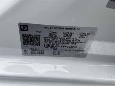2025 Chevrolet Silverado 2500 HD LT