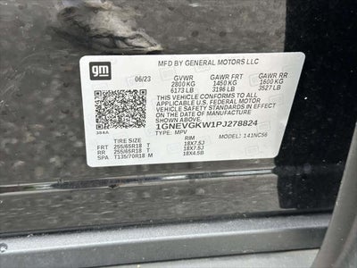 2023 Chevrolet Traverse LT Cloth
