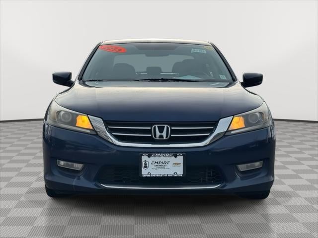 Used 2013 Honda Accord Sport with VIN 1HGCR2F57DA235613 for sale in Huntington, NY