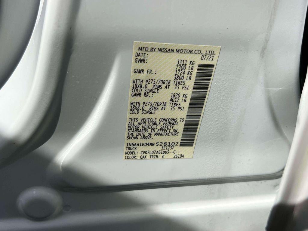 2021 Nissan TITAN Crew Cab PRO-4X 4x4