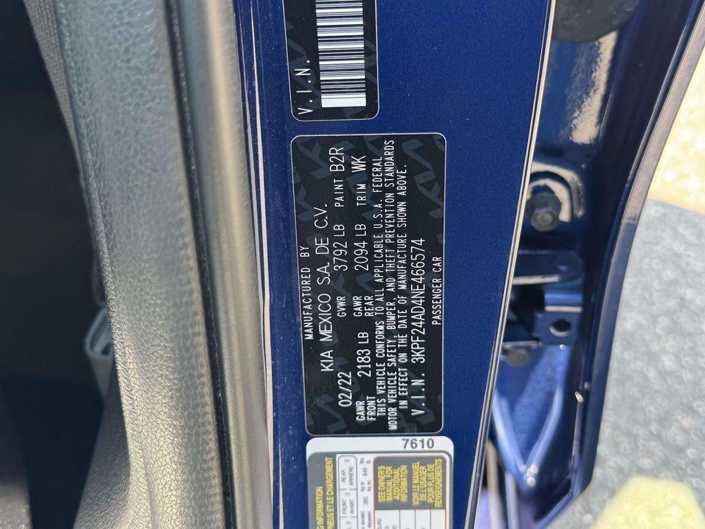 2022 Kia Forte LXS