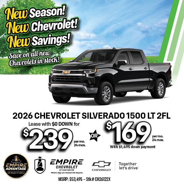 2026 Chevrolet Silverado 1500 LT 2FL