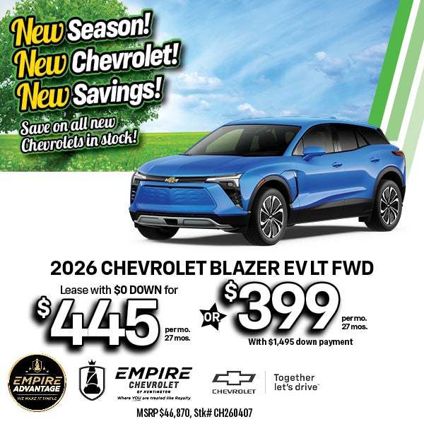2026 Chevrolet Blazer EV LT FWD