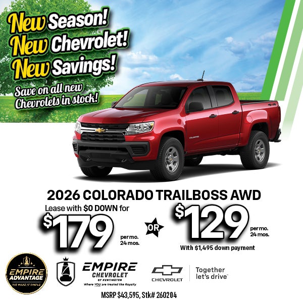 2026 Colorado Trailboss AWD
