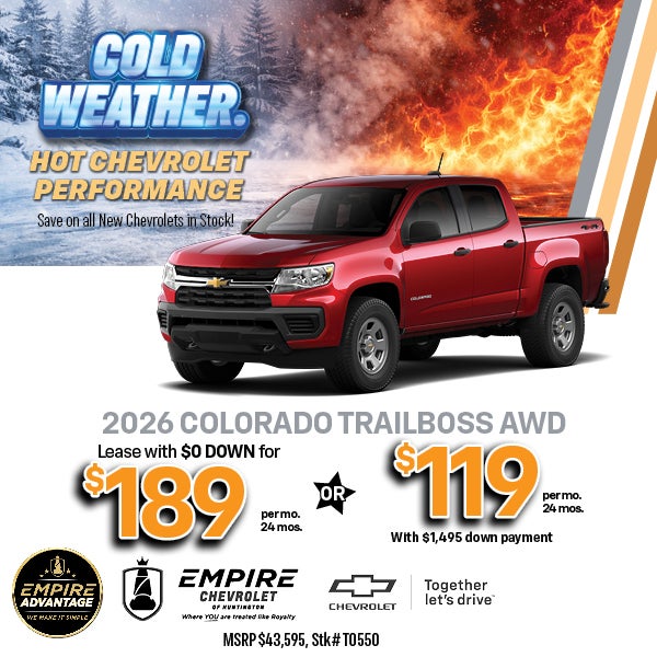 2026 Colorado Trailboss AWD