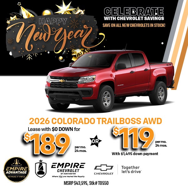 2026 Colorado Trailboss AWD