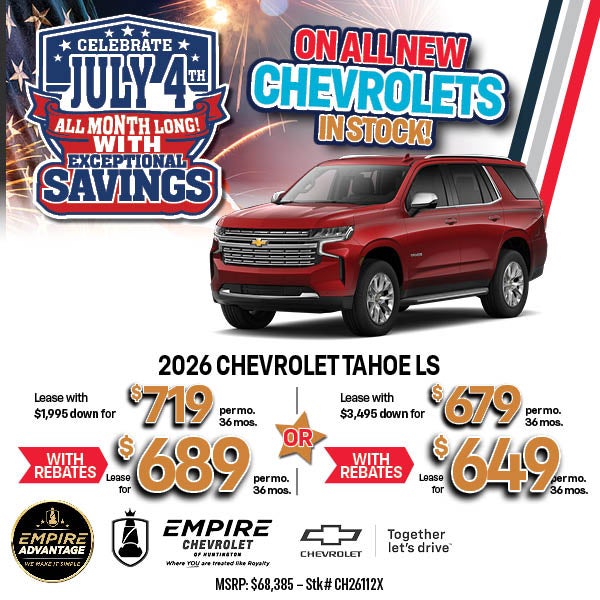 2026 Chevrolet Tahoe LS