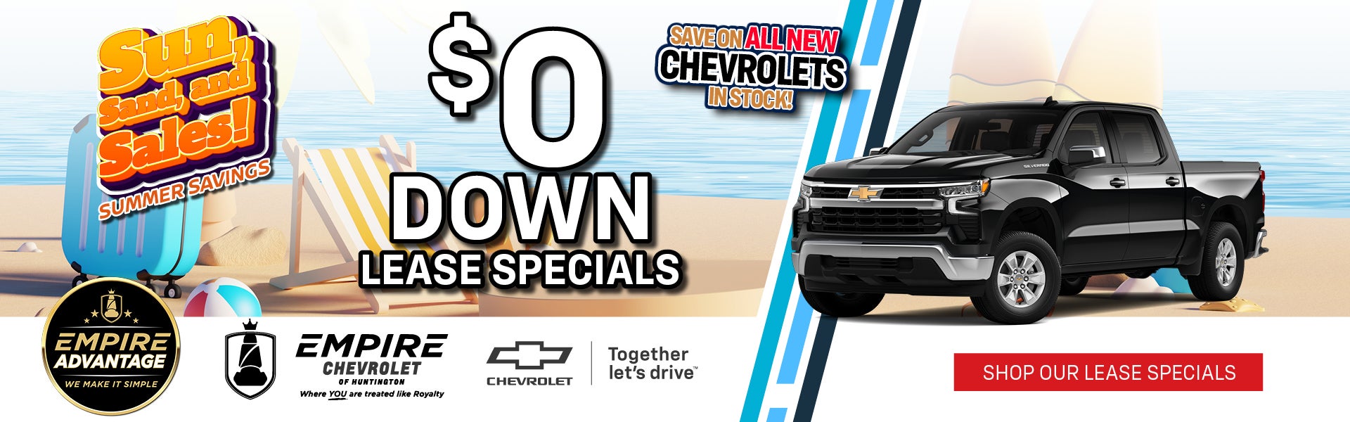 $0 Down Lease Specials