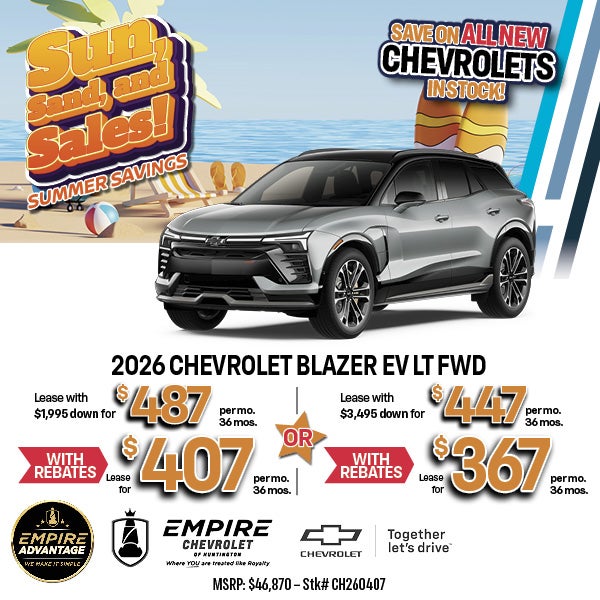 2026 Chevrolet Blazer EV LT FWD
