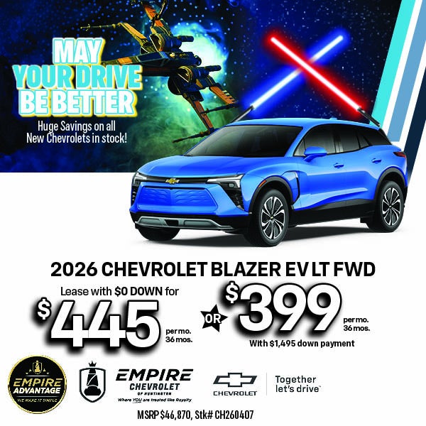 2026 Chevrolet Blazer EV LT FWD