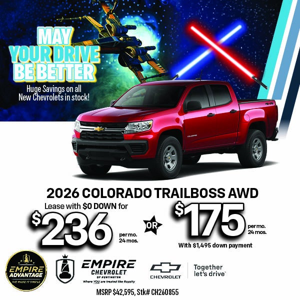 2026 Colorado Trailboss AWD