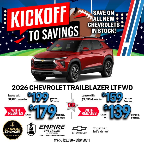 2026 Chevrolet Trailblazer LT FWD