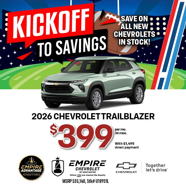 2026 Chevrolet Trailblazer