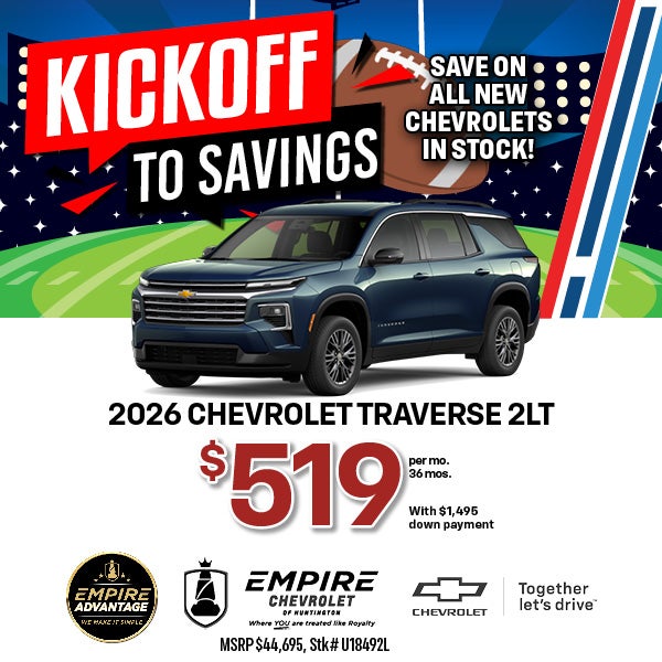 2026 Chevrolet Traverse 2LT