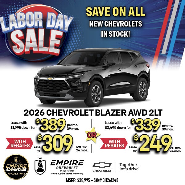 2026 Chevrolet Blazer AWD 2LT