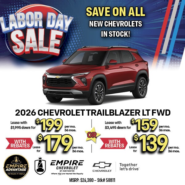2026 Chevrolet Trailblazer LT FWD